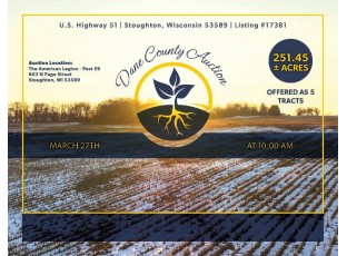 251.45 ACRES Highway 51 Stoughton, WI 53589