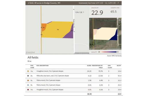 33 +/-AC Highway 73, Randolph, WI 53956