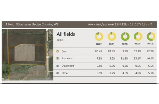 33 +/-AC Highway 73, Randolph, WI 53956