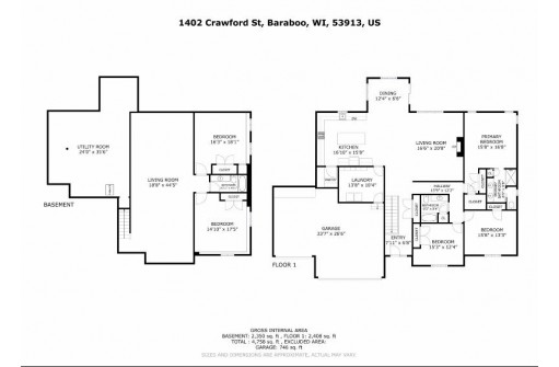 1402 Crawford Street, Baraboo, WI 53913