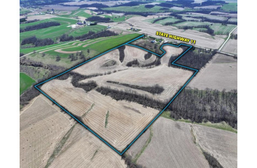 69.97+- ACRES Highway 11, Gratiot, WI 53541