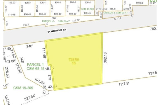 3.21 ACRES Schofield Avenue, Weston, WI 54476