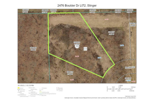 2476 Boulder Drive LOT 72, Slinger, WI 53086