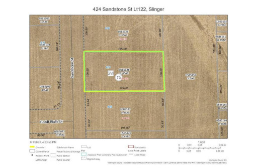 424 Sandstone Street LT122, Slinger, WI 53086