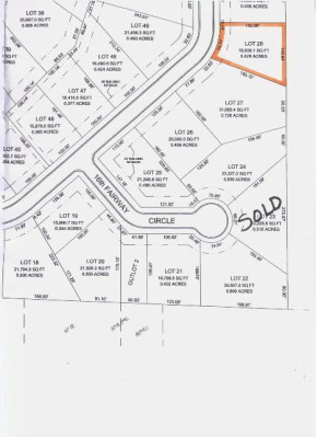 LOT 28 16th Fairway Drive