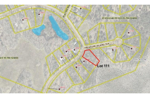 LOT 111 Treasure Island Road, Danbury, WI 54830