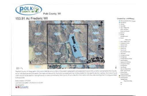 XXX Co Rd W, Frederic, WI 54837