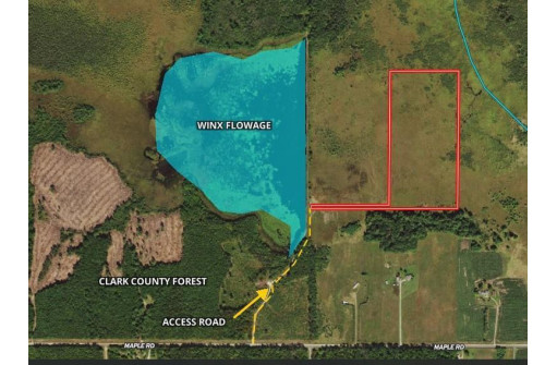 0 Maple Road - 20 Acres, Neillsville, WI 54456