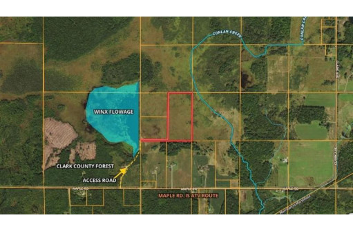 0 Maple Road - 20 Acres, Neillsville, WI 54456