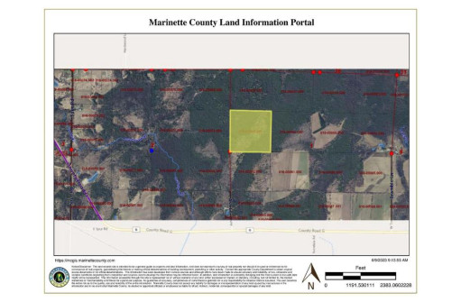 Ash Lane, Porterfield, WI 54159