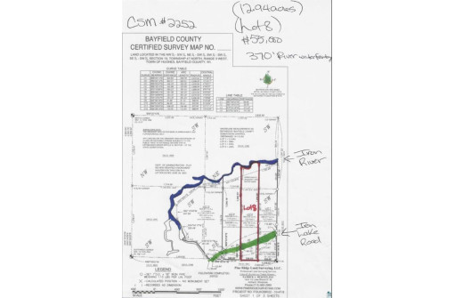 62XX LOT 8 Iron Lake Rd, Iron River, WI 54847