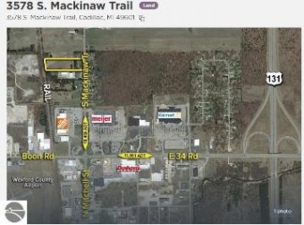3578 S Mackinac Trail Cadillac, MI 49601